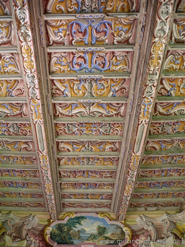 Bollate (Milano) - Soffitto dipinto in Villa Arconati